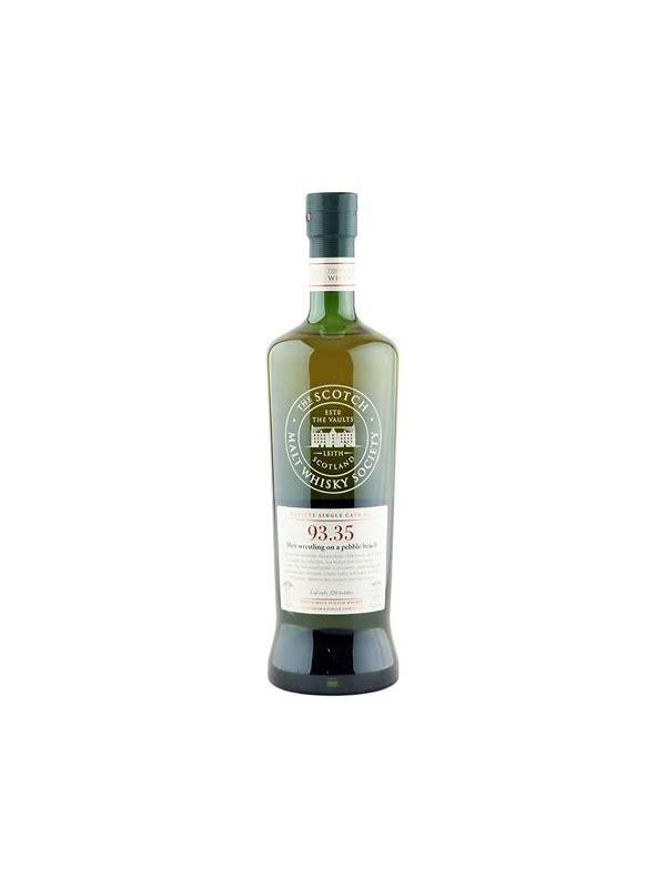 Glen Scotia 17-year-old SMWS 93.35  Men wrestling on a pebble beach