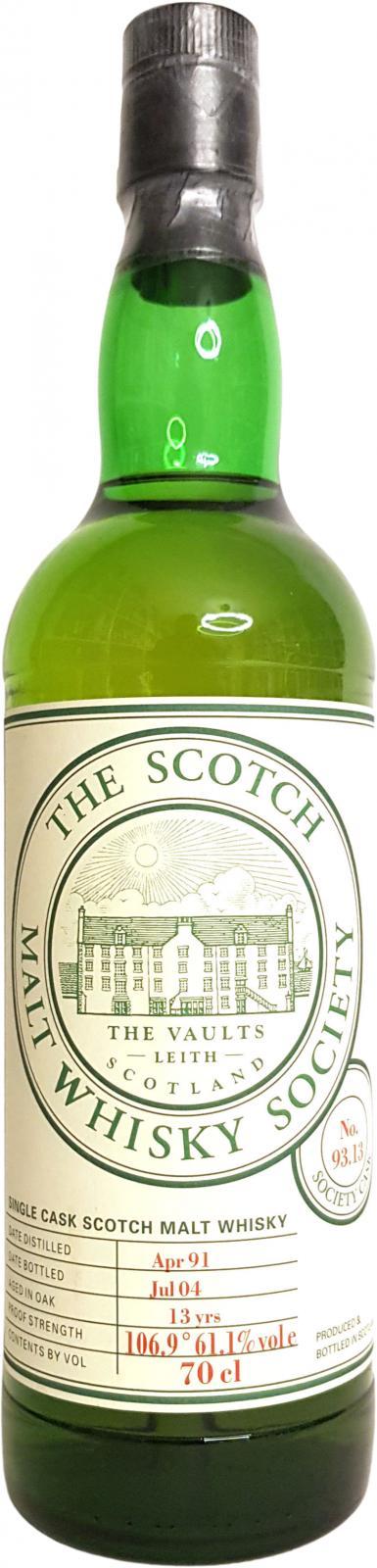 Glen Scotia 1991 SMWS 93.13  Campbeltown Toast