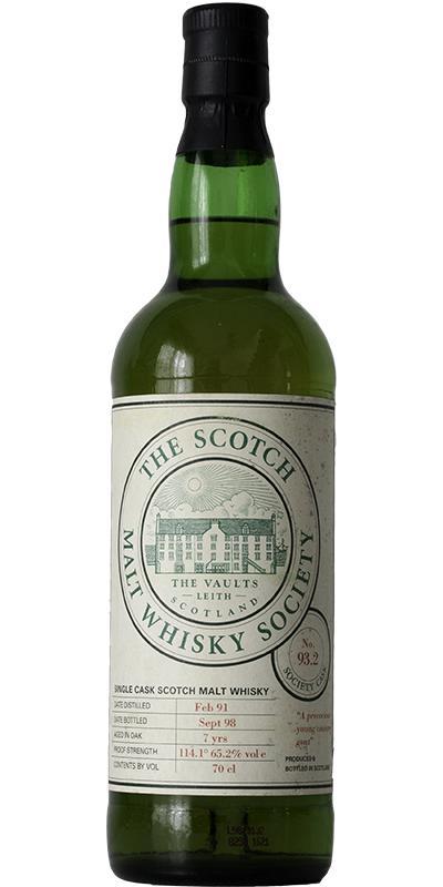 Glen Scotia 1991 SMWS 93.2  A precocious young country gent