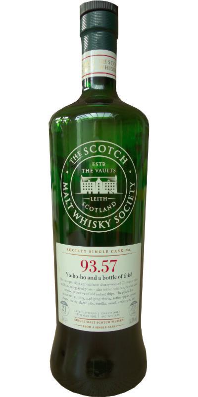 Glen Scotia 1992 SMWS 93.57  Yo-ho-ho and a bottle of this!