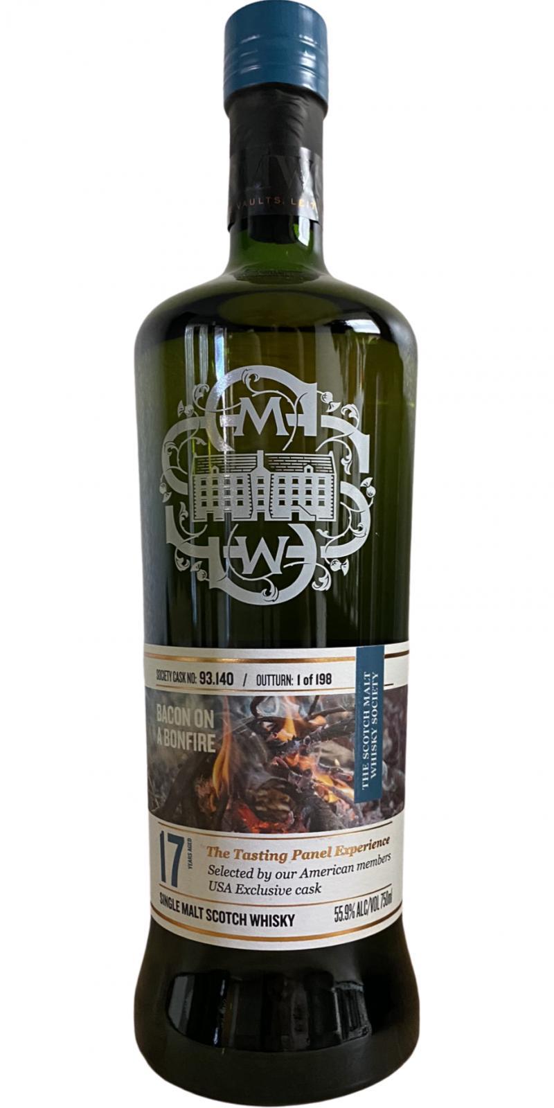 Glen Scotia 2002 SMWS 93.140  Bacon on a bonfire