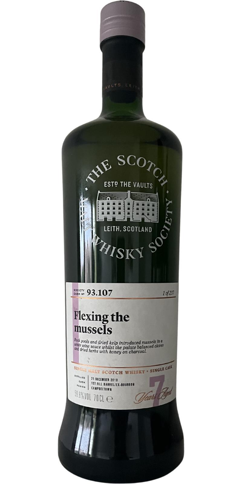 Glen Scotia 2010 SMWS 93.107  Flexing the mussels