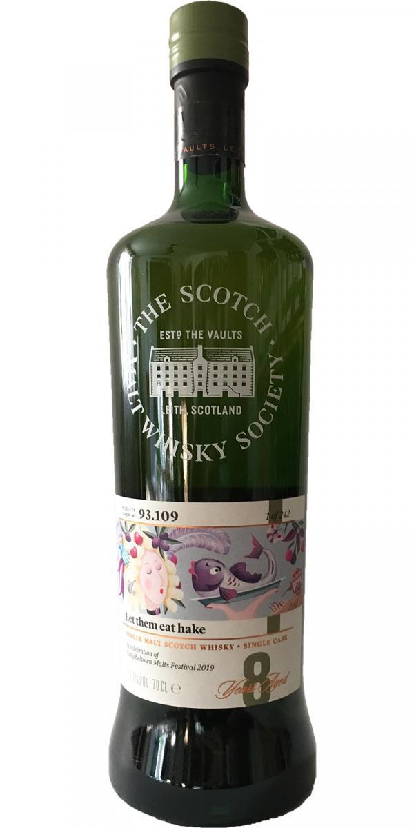 Glen Scotia 2010 SMWS 93.109  Let them eat hake