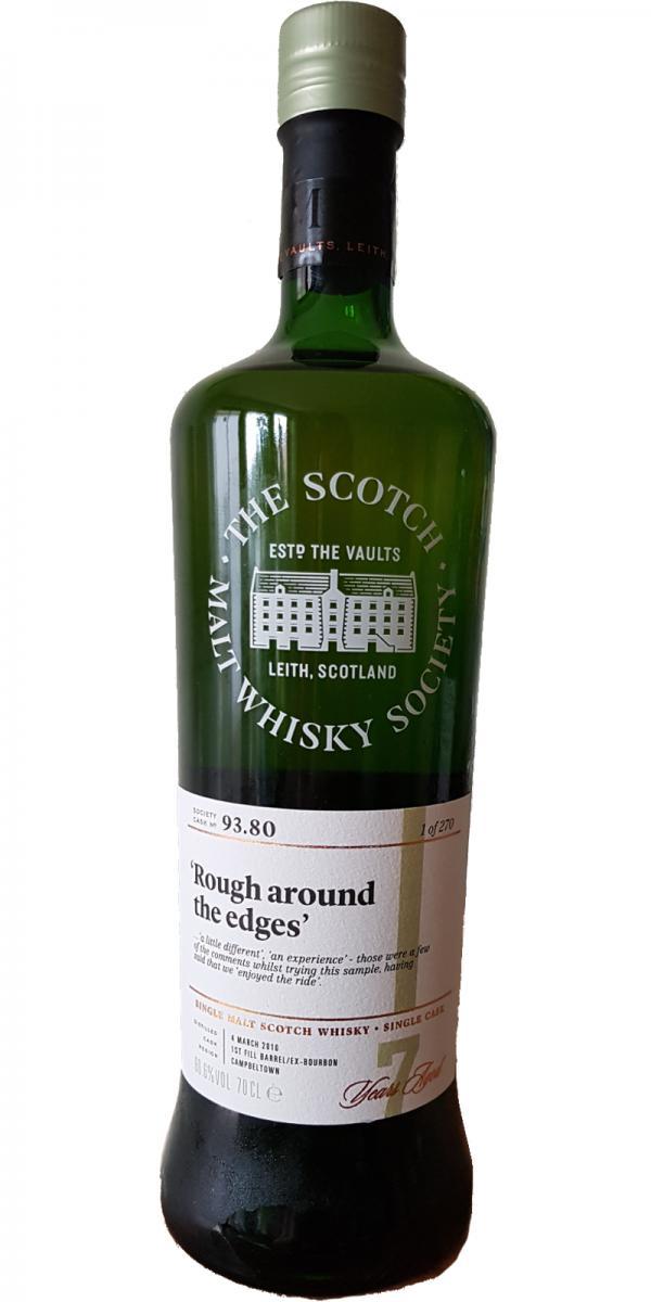 Glen Scotia 2010 SMWS 93.80  'Rough around the edges'