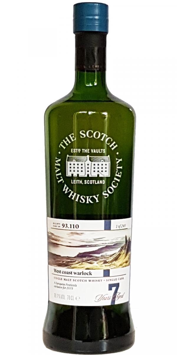 Glen Scotia 2011 SMWS 93.110  West coast warlock