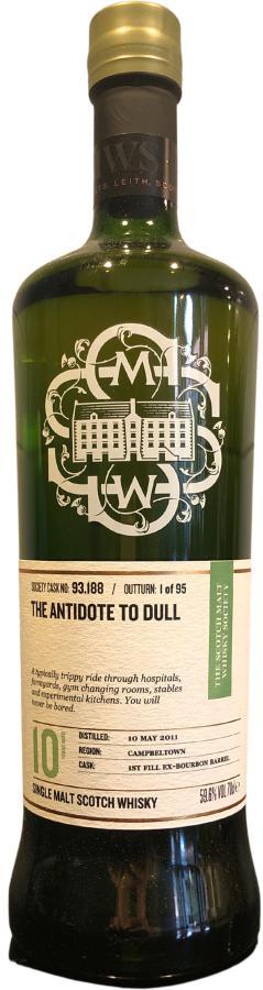 Glen Scotia 2011 SMWS 93.188  The antidote to dull