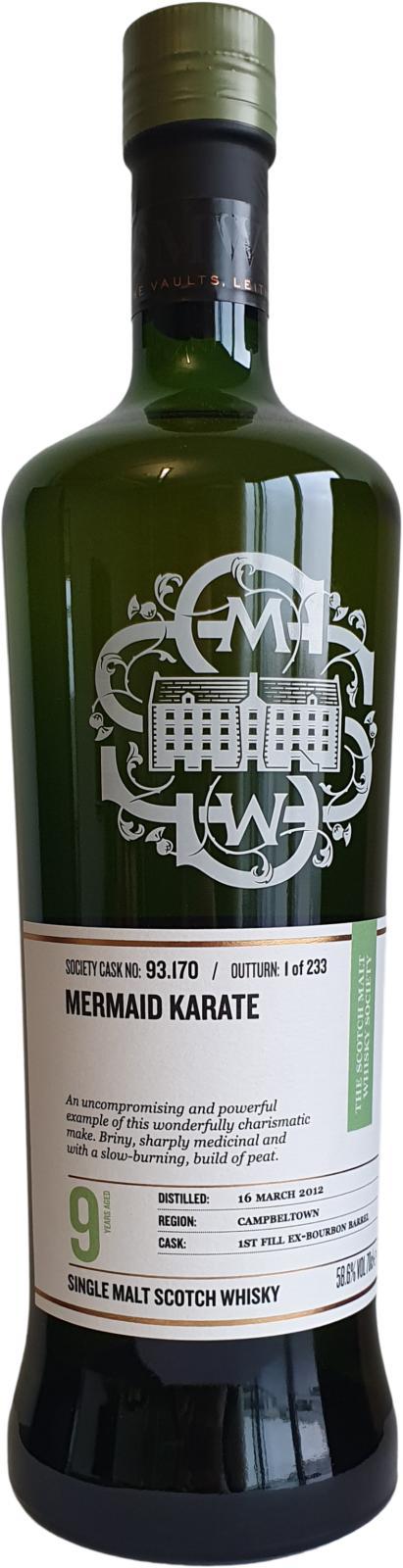 Glen Scotia 2012 SMWS 93.170  Mermaid karate