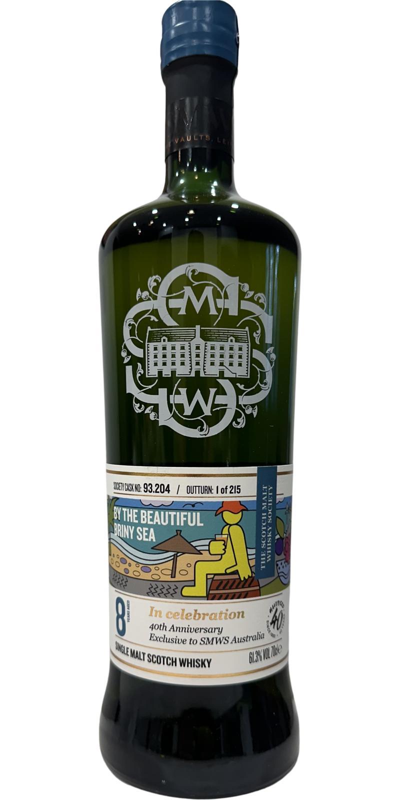 Glen Scotia 2014 SMWS 93.204  By the beautiful briny sea