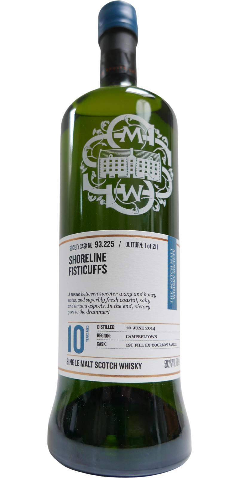 Glen Scotia 2014 SMWS 93.225  Shoreline fisticuffs