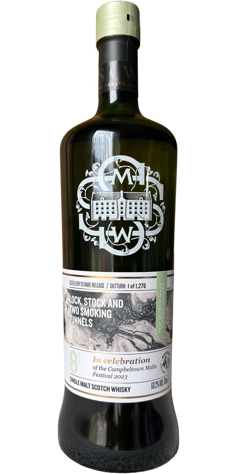 Glen Scotia SMWS Distillery 93 Rare Release  Lock, stock and two smoking funnels