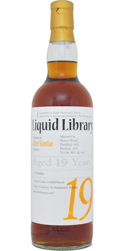 Glen Scotia 1992 TWA  Liquid Library