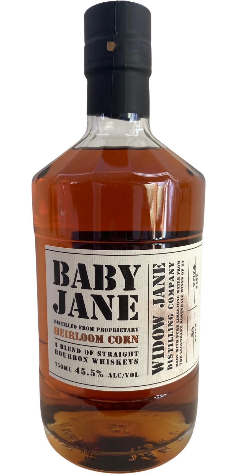 Baby Jane A Blend of Straight Bourbon Whiskeys  Heirloom Corn