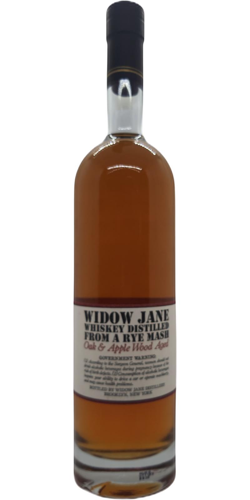 Widow Jane Rye Mash   Oak & Apple Wood Aged