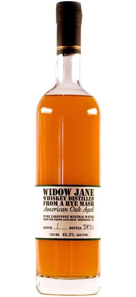 Widow Jane Whiskey Distilled From A Rye Mash  American Oak Aged