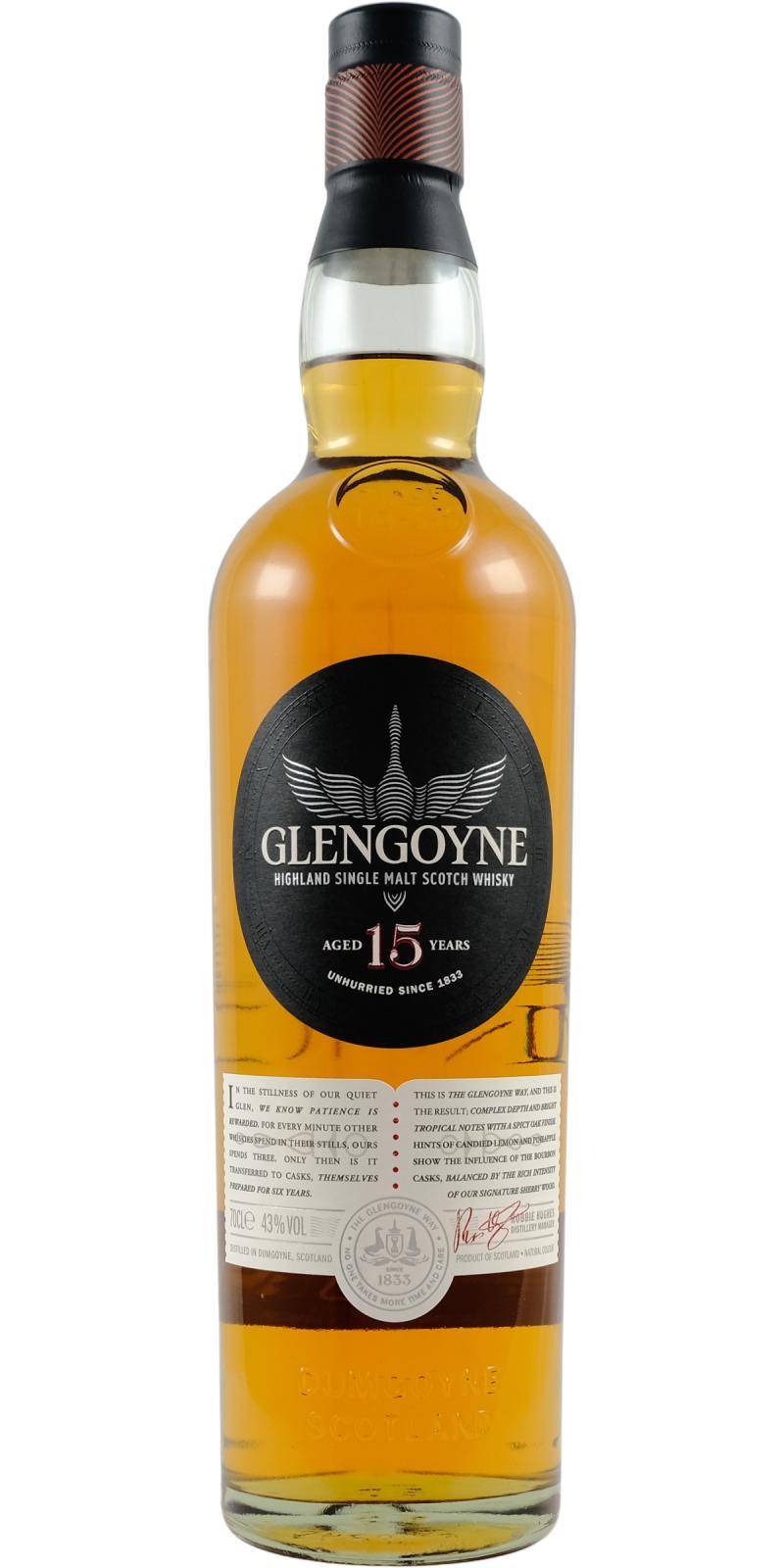 Glengoyne 15-year-old  Unhurried Since 1833