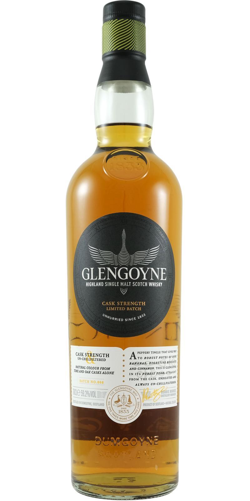 Glengoyne Cask Strength  Unhurried Since 1833