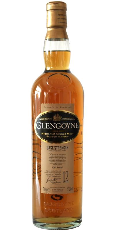 Glengoyne 12-year-old  Cask Strength - 100° Proof