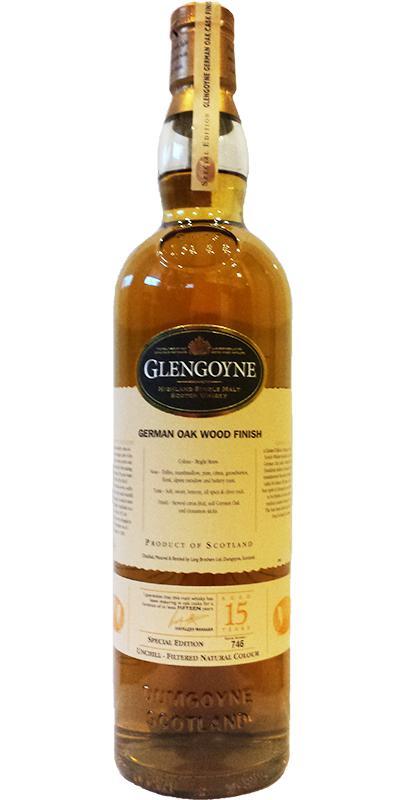 Glengoyne 15-year-old  German Oak Wood Finish