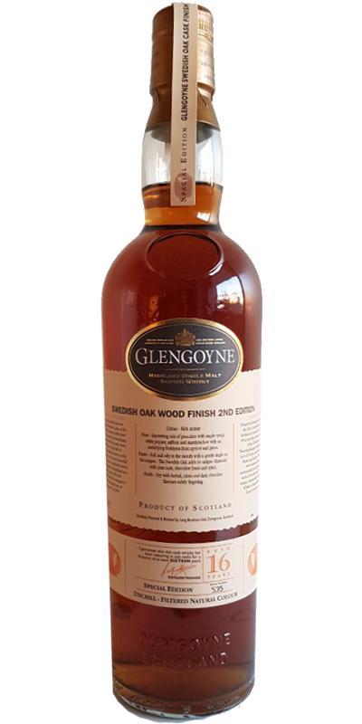 Glengoyne 16-year-old  Swedish Oak Finish 2nd Edition