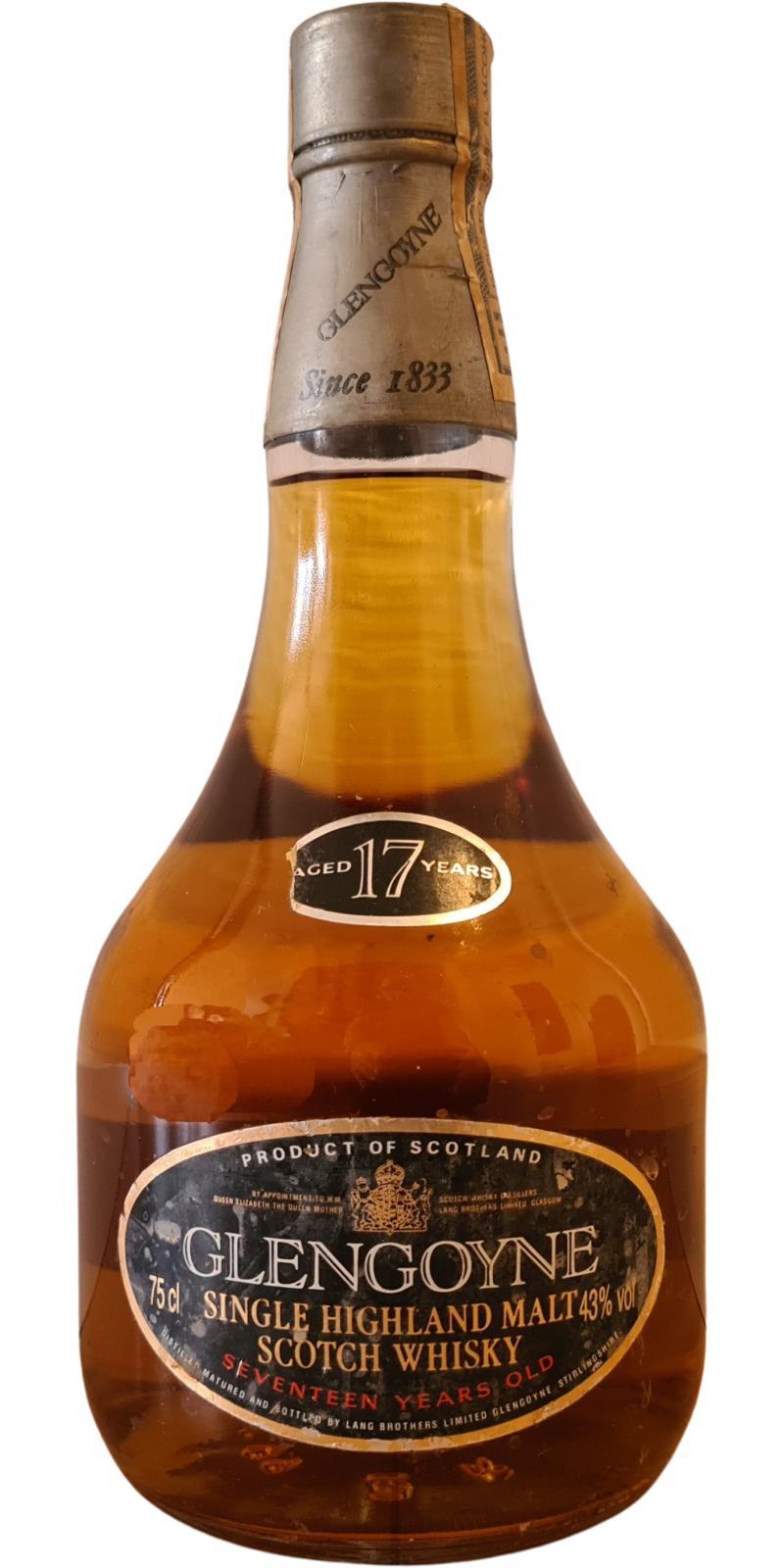 Glengoyne 17-year-old  Pear-shaped dumpy