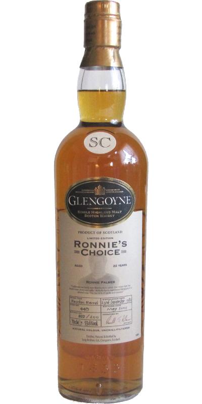 Glengoyne 1982  Ronnie's Choice