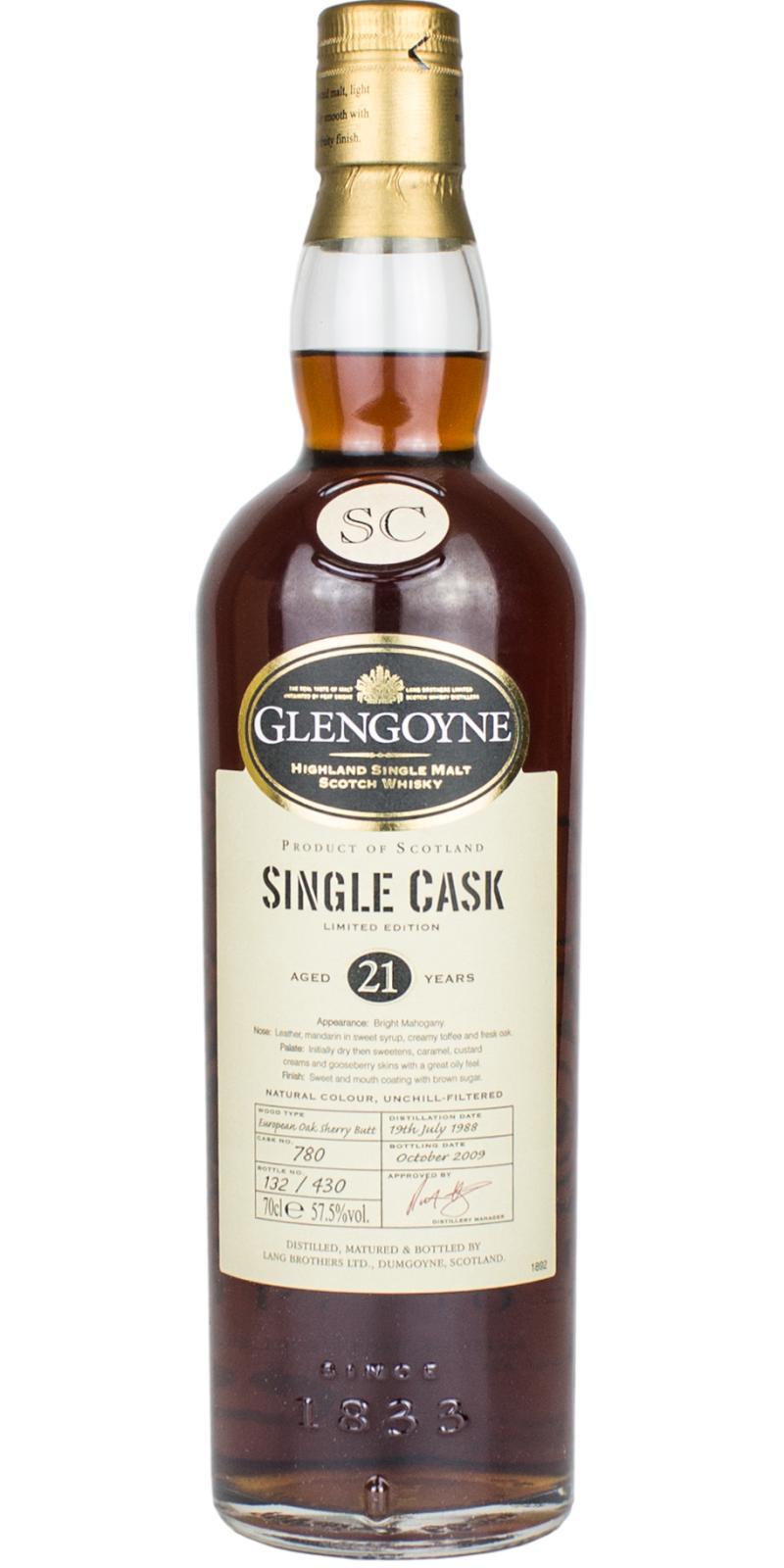 Glengoyne 1988  Single Cask