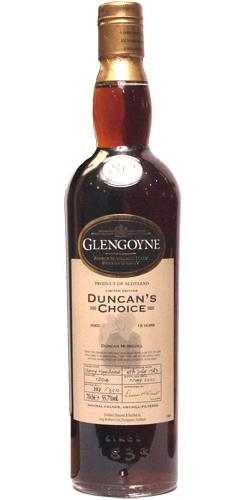 Glengoyne 1989  Duncan's Choice