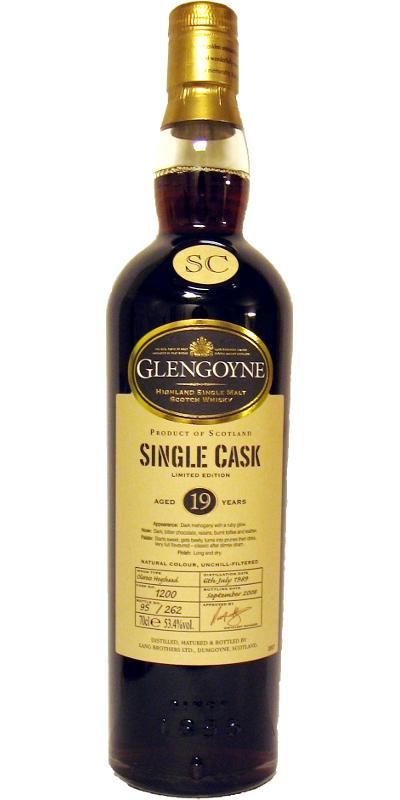 Glengoyne 1989 Oloroso  Single Cask