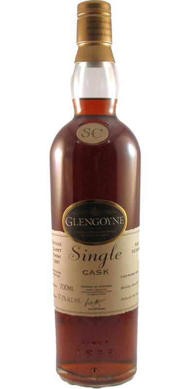 Glengoyne 1991  Single Cask - Vintage Claret Finish