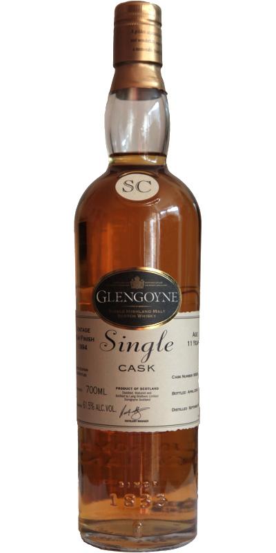 Glengoyne 1994  Single Cask - Vintage Rum Finish