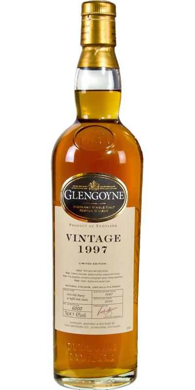 Glengoyne 1997  Vintage for The Whisky Club