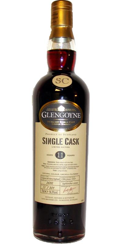 Glengoyne 1997 Sherry  Single Cask