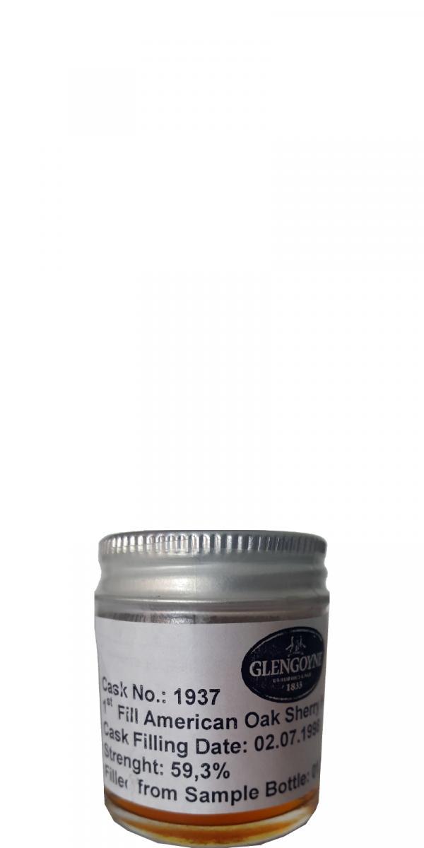 Glengoyne 1998  Single Cask - Sample Bottle