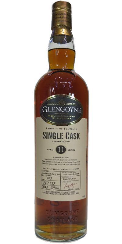 Glengoyne 2000 Sherry  Single Cask