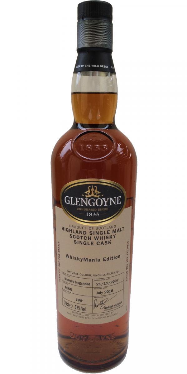 Glengoyne 2007  WhiskyMania Edition