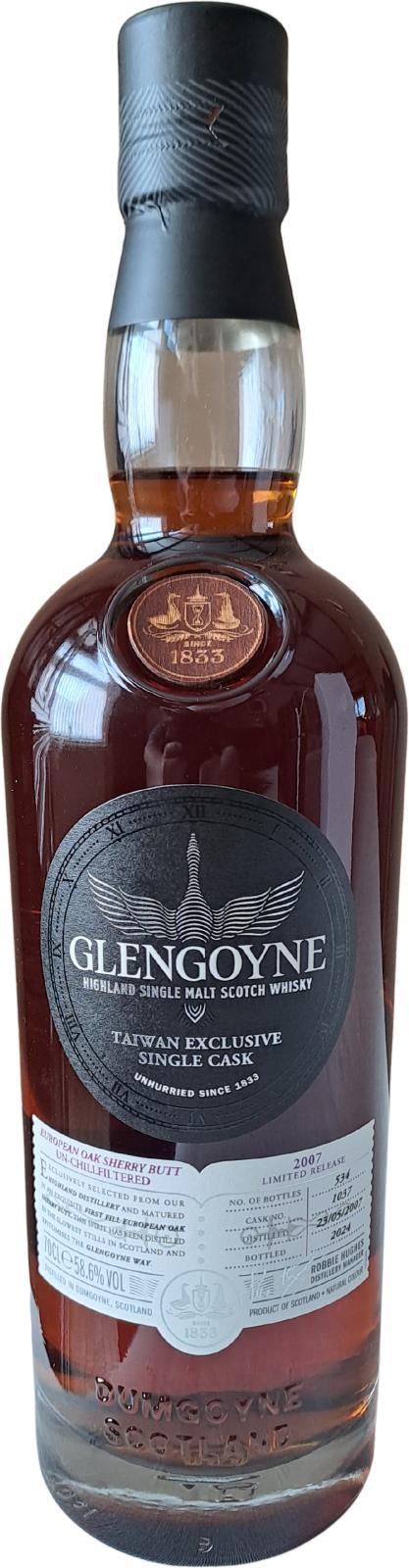 Glengoyne 2007  Single Cask