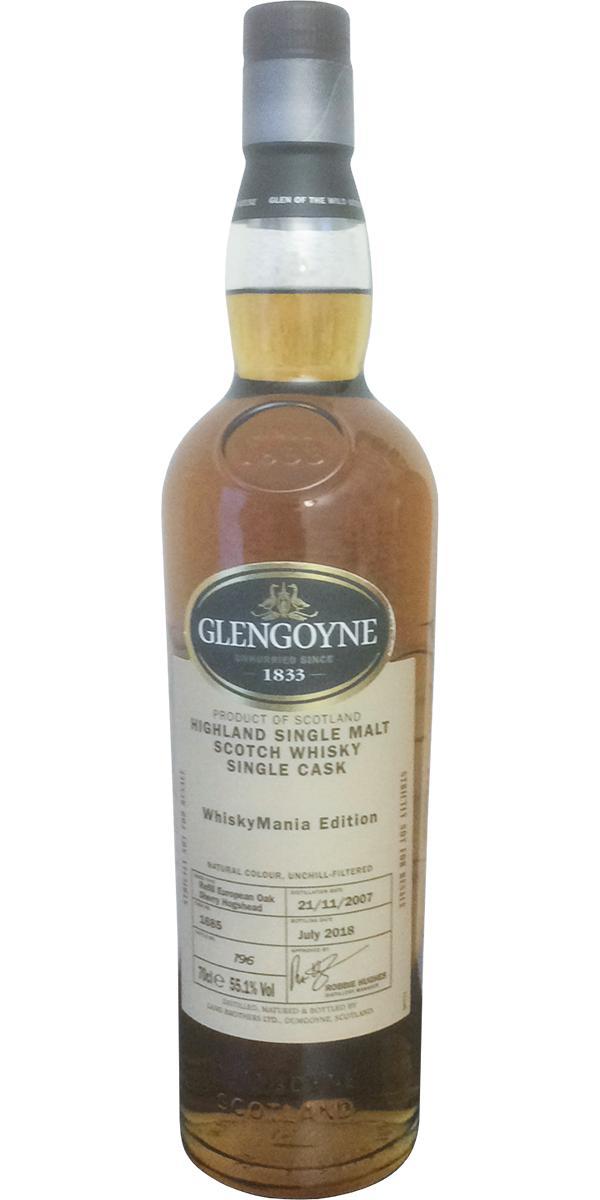 Glengoyne 2007  WhiskyMania Edition