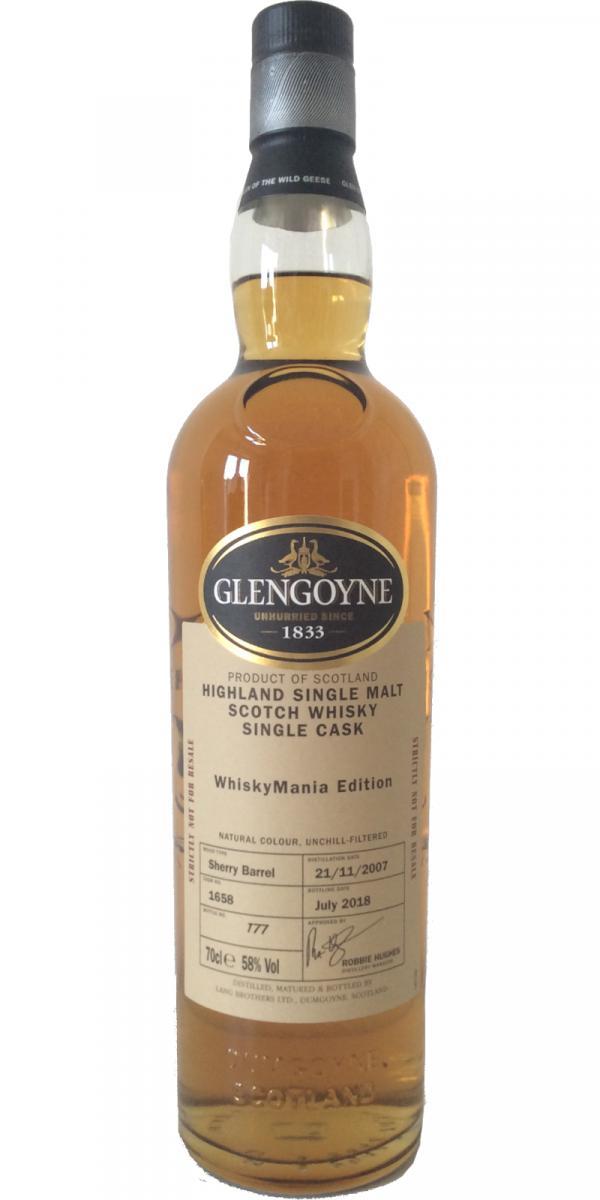 Glengoyne 2007  WhiskyMania Edition