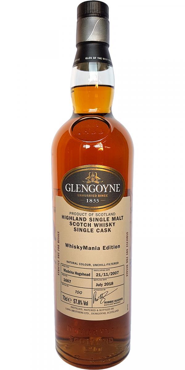 Glengoyne 2007  WhiskyMania Edition