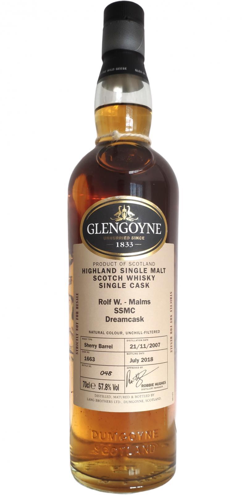 Glengoyne 2007  Single Cask
