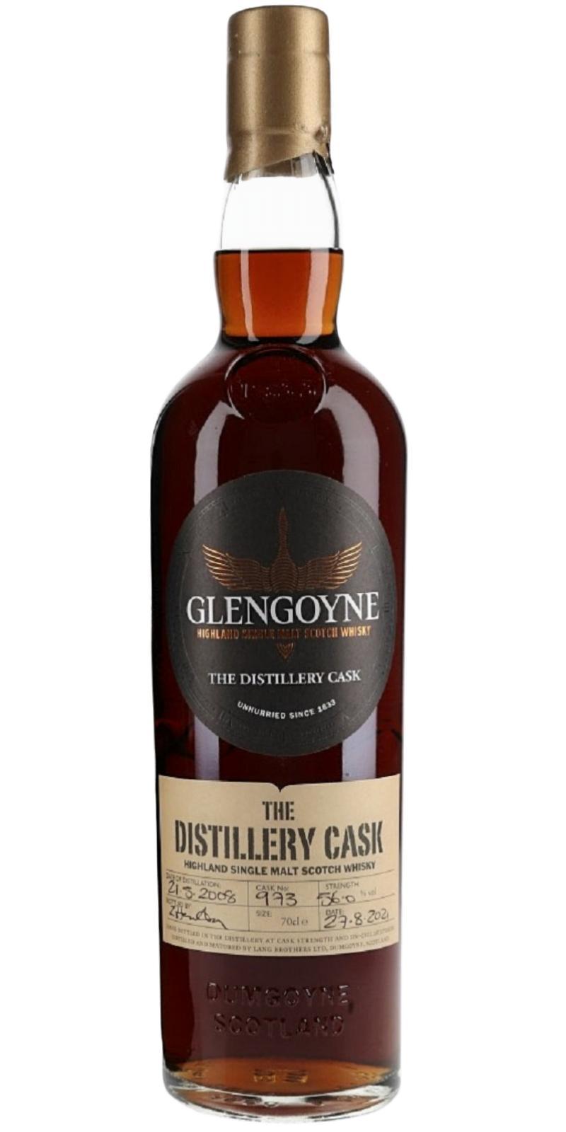 Glengoyne 2008  The Distillery Cask