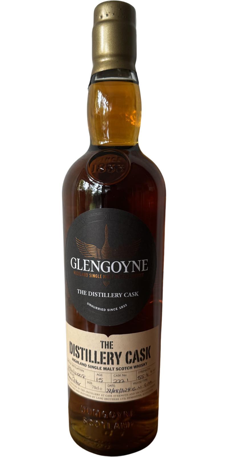Glengoyne 2008  Hand bottled - available only at the distillery