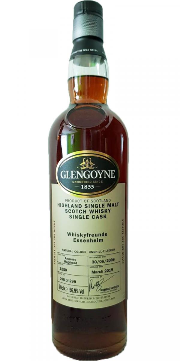 Glengoyne 2008  Whiskyfreunde Essenheim