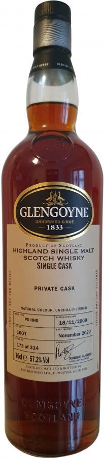 Glengoyne 2009  Private Cask