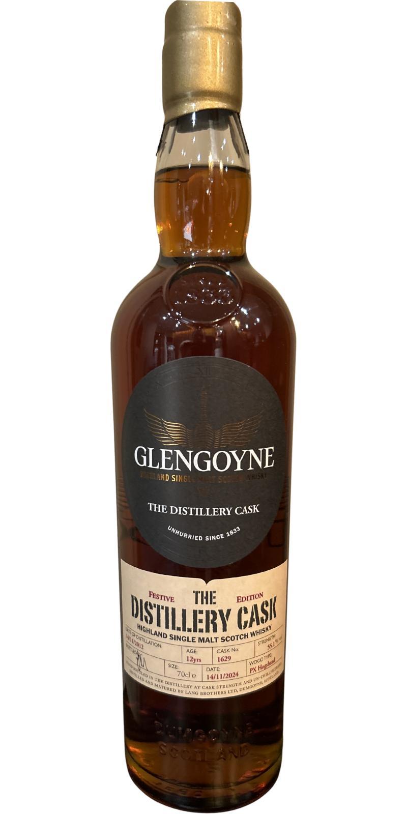 Glengoyne 2012  The Distillery Cask Festive Edition