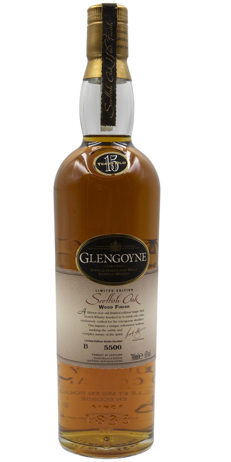 Glengoyne Scottish Oak  Wood Finish - Batch B