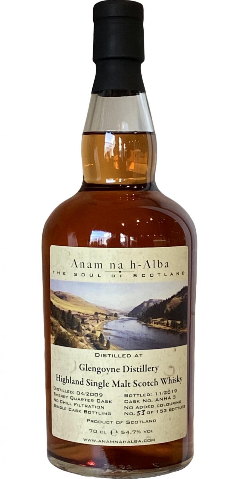 Glengoyne 2009 ANHA  The Soul of Scotland