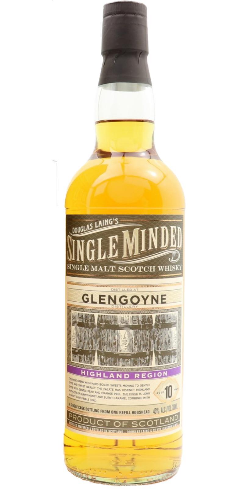 Glengoyne 10-year-old DL  Single Minded