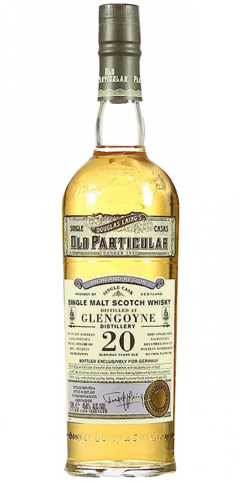 Glengoyne 1996 DL  Old Particular