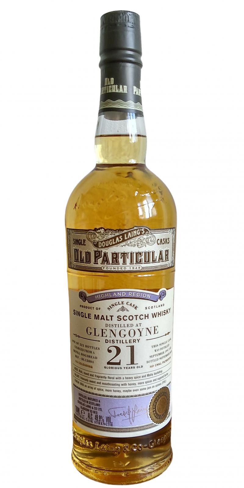 Glengoyne 1997 DL  Old Particular